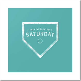 Saturday Baseball Posters and Art